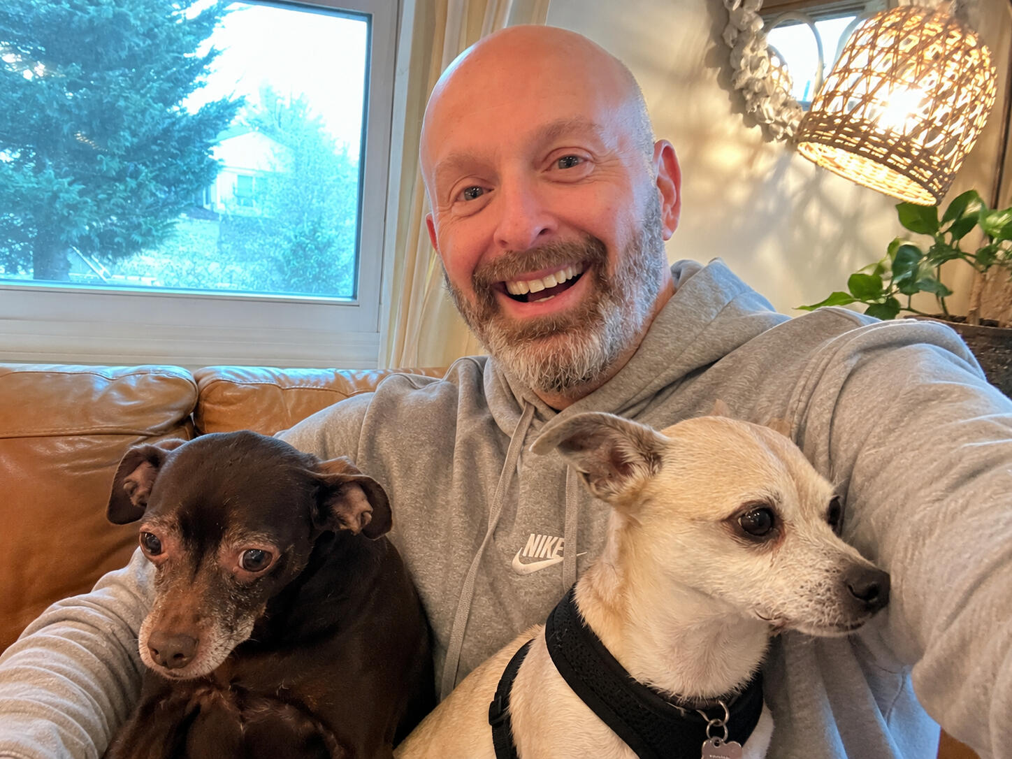 Devin with Penny and George